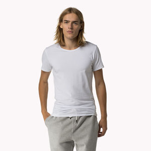 Tommy Hilfiger sada pánských bílých triček - XXL (100)